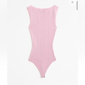 Pink bodysuit Abercrombie